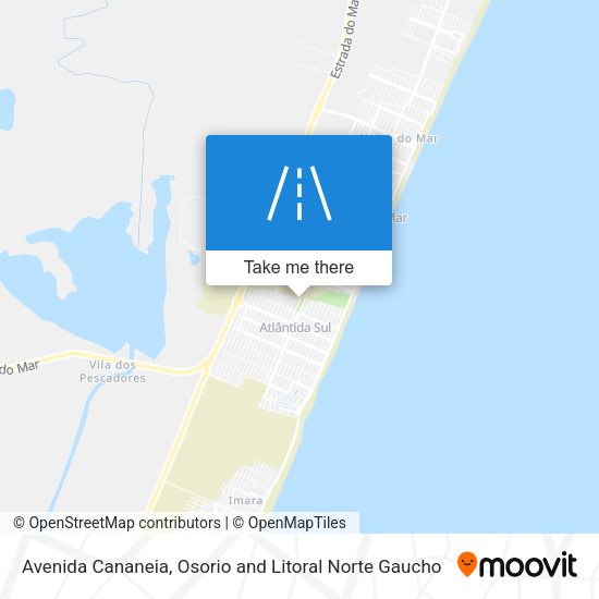 Avenida Cananeia map