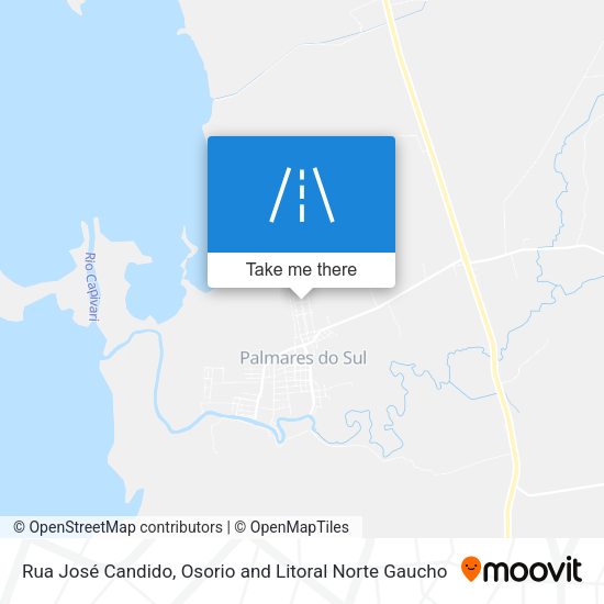 Rua José Candido map