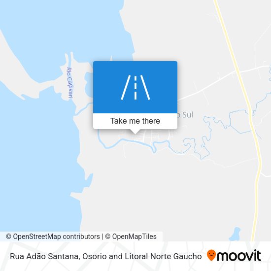 Rua Adão Santana map