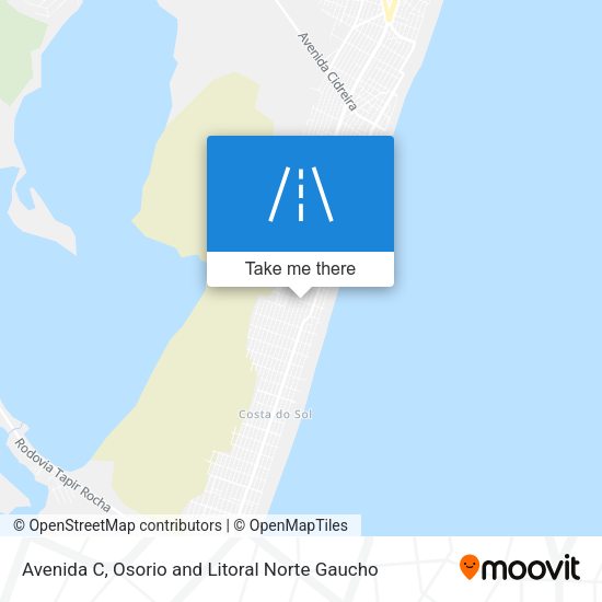Avenida C map