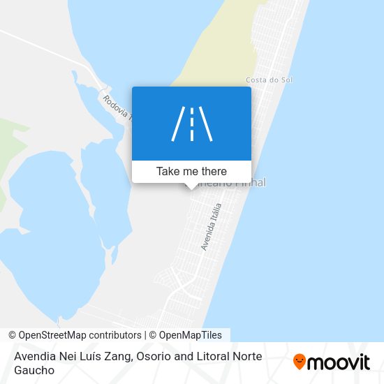 Avendia Nei Luís Zang map