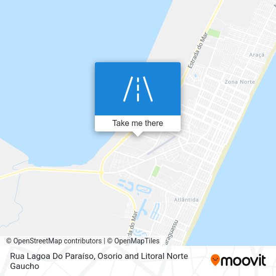 Rua Lagoa Do Paraíso map