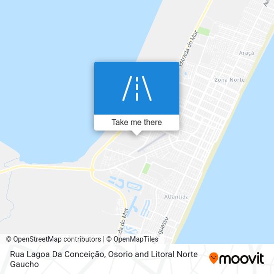 Rua Lagoa Da Conceição map