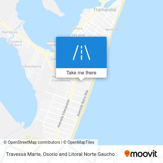 Travessa Marte map
