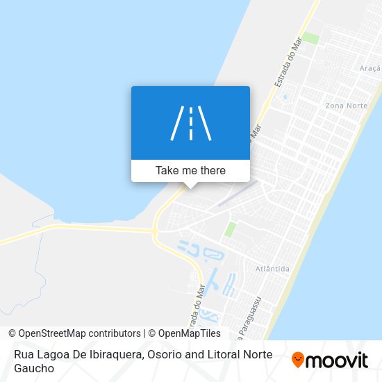 Rua Lagoa De Ibiraquera map