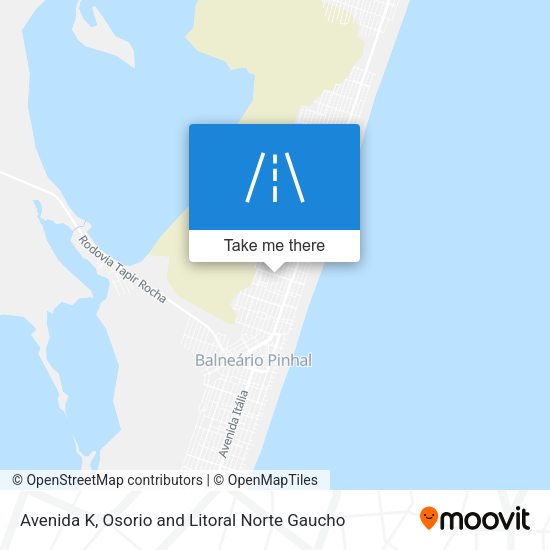 Avenida K map