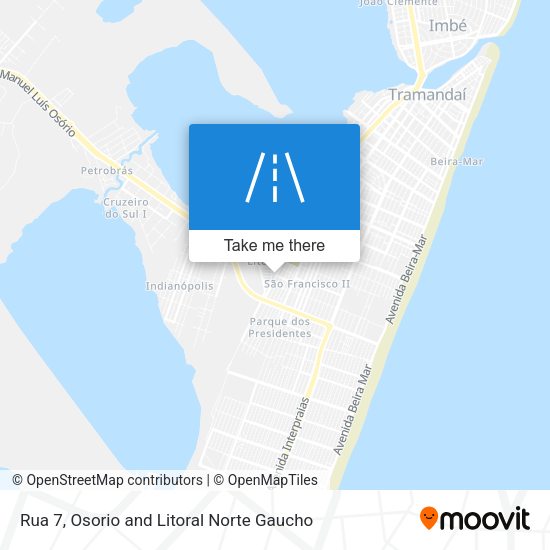 Rua 7 map
