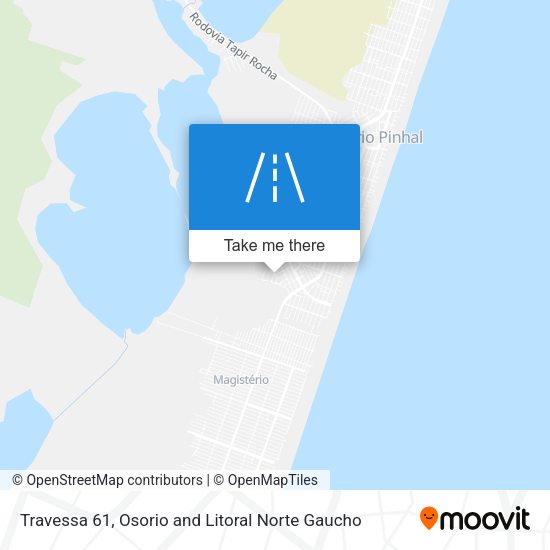Travessa 61 map