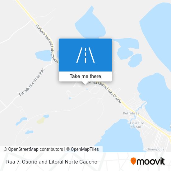 Rua 7 map