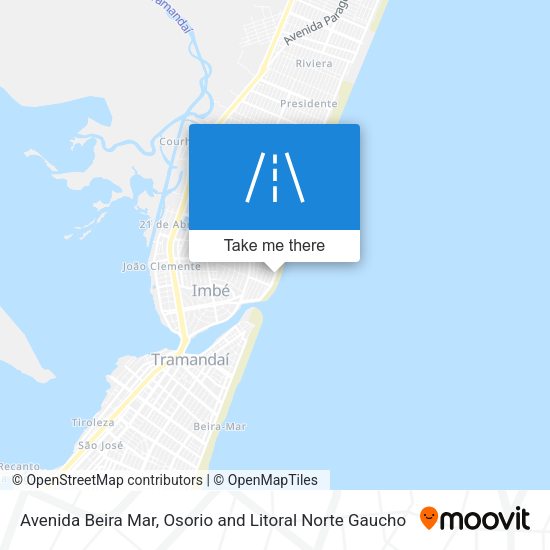 Avenida Beira Mar map
