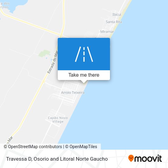 Travessa D map