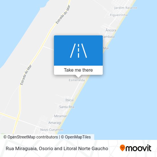 Rua Miraguaia map
