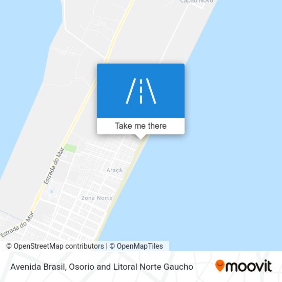 Avenida Brasil map