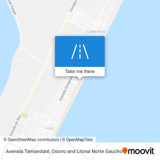 Avenida Tamandaré map