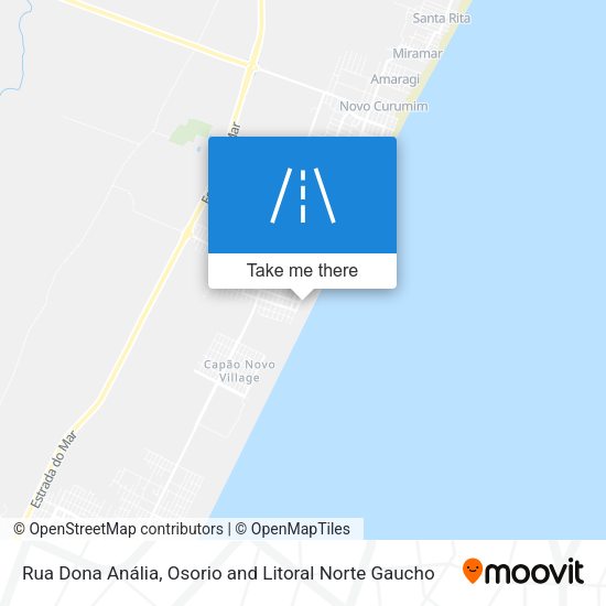 Rua Dona Anália map