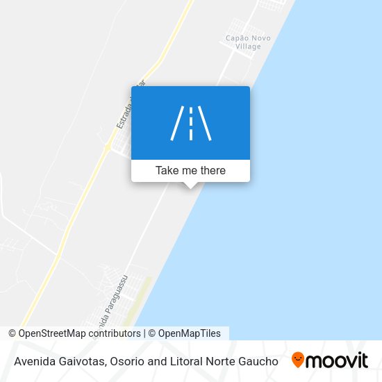 Avenida Gaivotas map