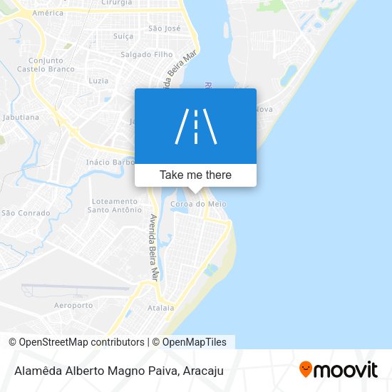 Alamêda Alberto Magno Paiva map