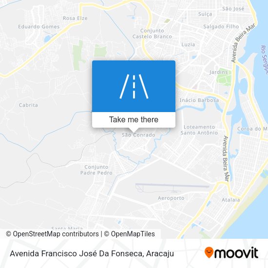 Avenida Francisco José Da Fonseca map
