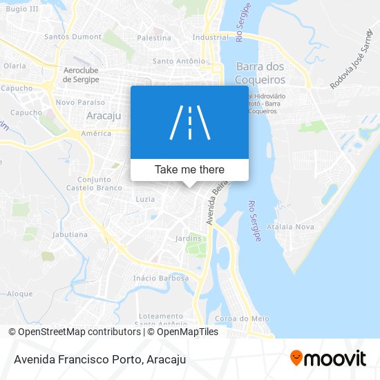 Avenida Francisco Porto map