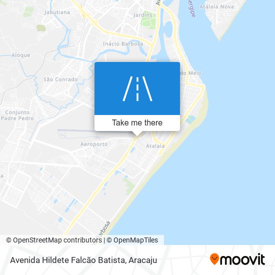 Avenida Hildete Falcão Batista map