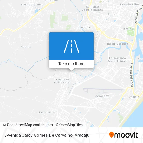Avenida Jarcy Gomes De Carvalho map