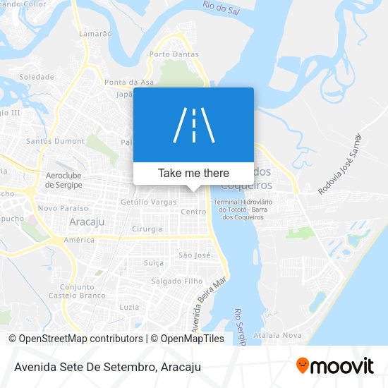 Avenida Sete De Setembro map