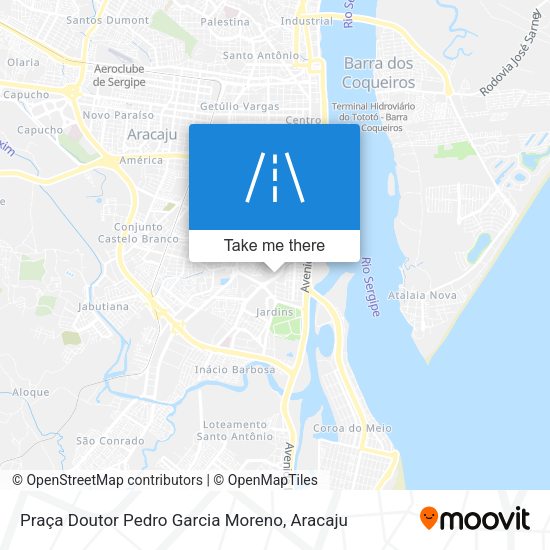 Praça Doutor Pedro Garcia Moreno map