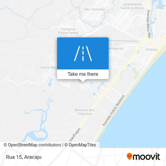 Rua 15 map