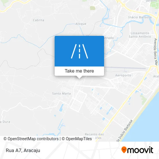 Rua A7 map