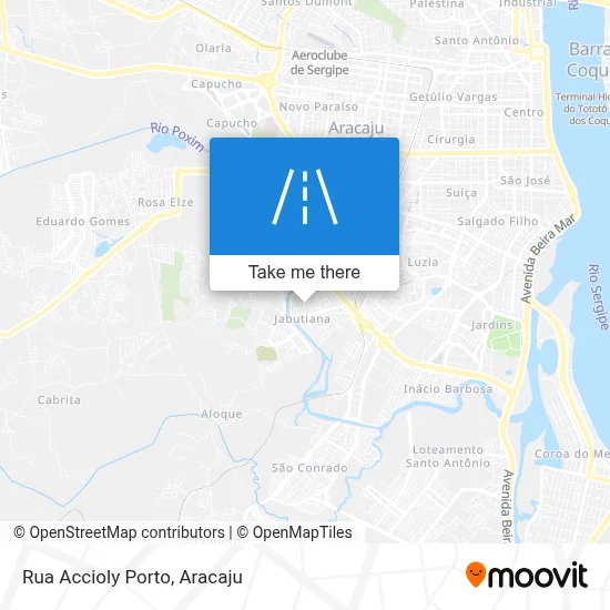 Rua Accioly Porto map