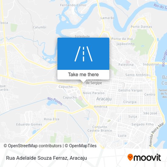 Rua Adelaíde Souza Ferraz map