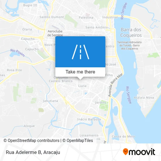 Rua Adelerme B map