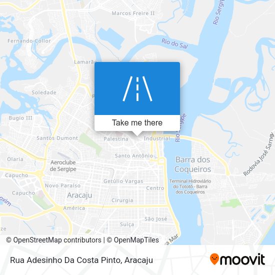 Rua Adesinho Da Costa Pinto map