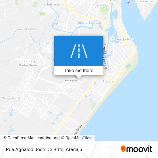 Rua Agnaldo José De Brito map