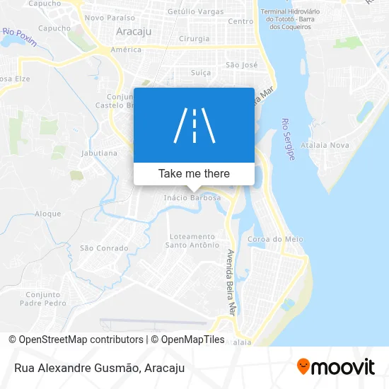 Rua Alexandre Gusmão map