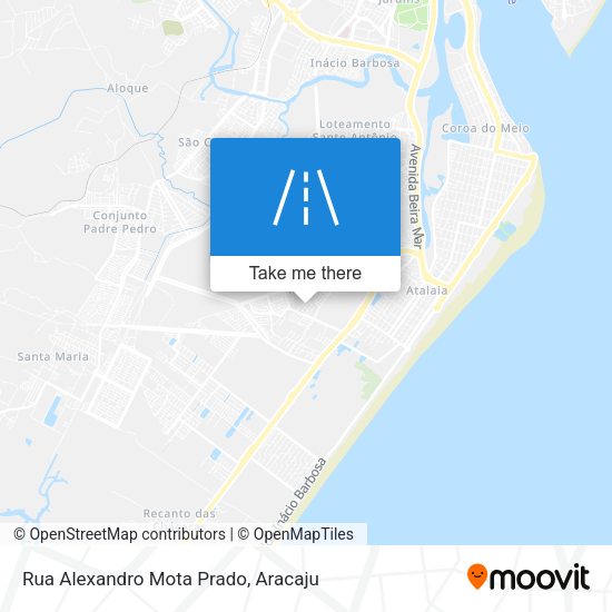 Rua Alexandro Mota Prado map
