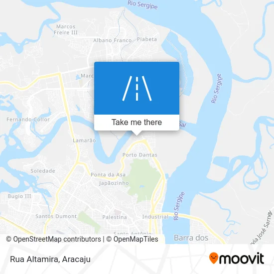 Rua Altamira map