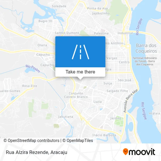 Rua Alzira Rezende map