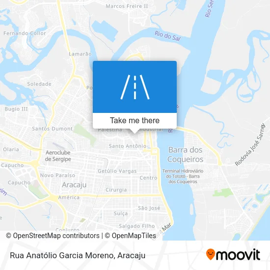 Rua Anatólio Garcia Moreno map