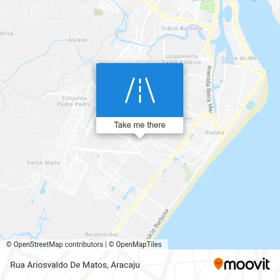 Rua Ariosvaldo De Matos map
