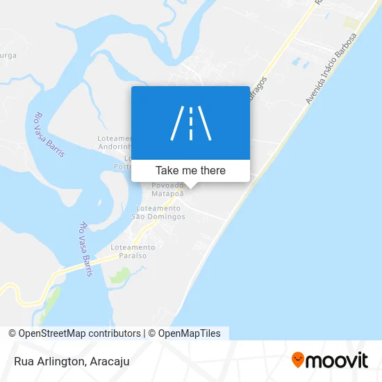 Rua Arlington map
