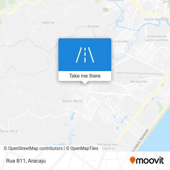Rua B11 map