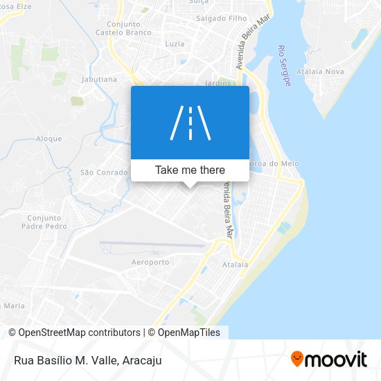 Rua Basílio M. Valle map