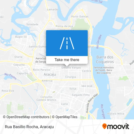 Rua Basílio Rocha map