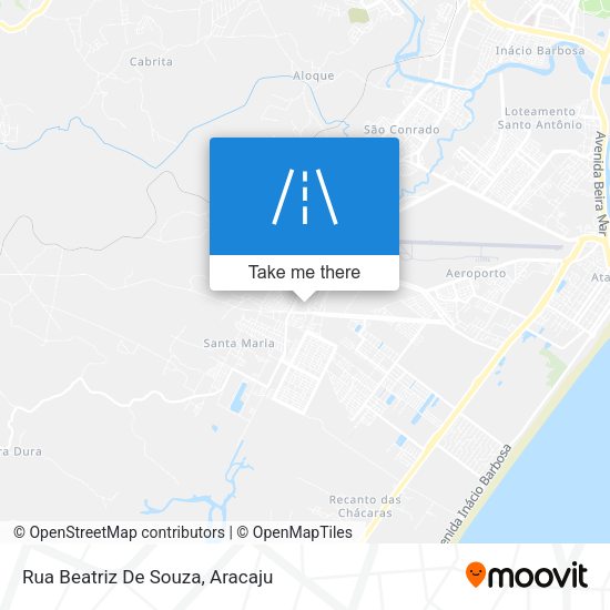 Rua Beatriz De Souza map