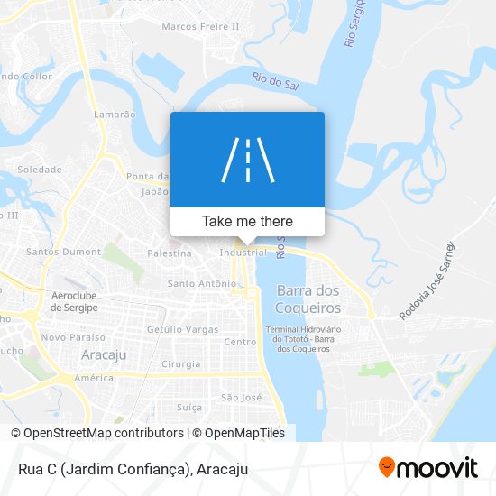 Mapa Rua C (Jardim Confiança)