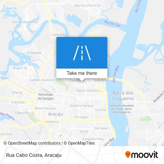 Rua Cabo Costa map