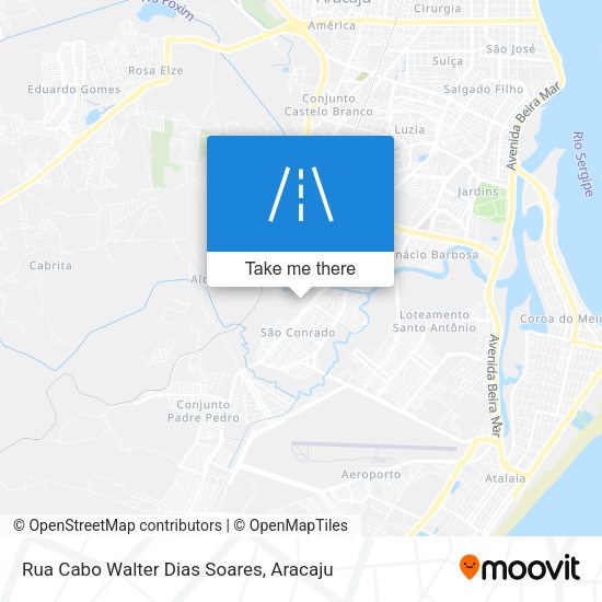 Rua Cabo Walter Dias Soares map