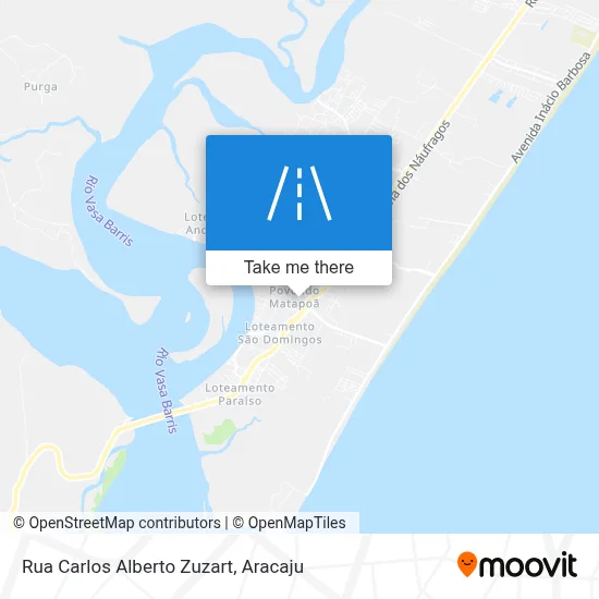 Rua Carlos Alberto Zuzart map
