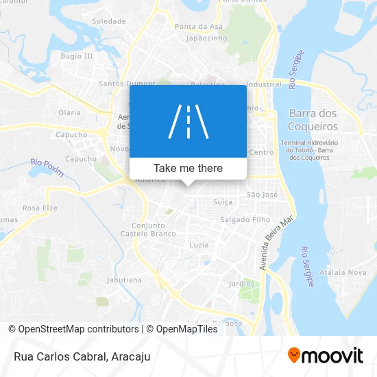 Rua Carlos Cabral map